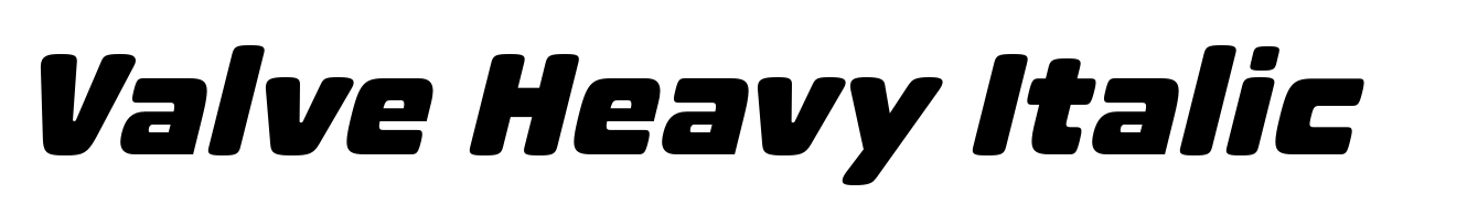 Valve Heavy Italic